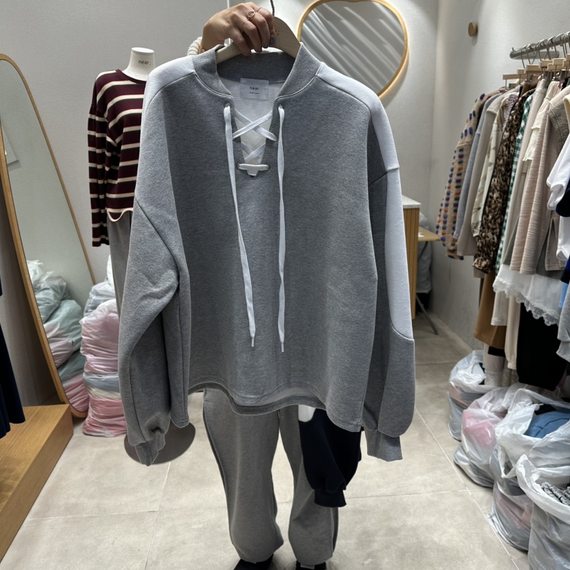 NEAR東大門㊣代購女裝新品25秋冬人氣時尚休閑真品熱賣衛衣NEAR衛衣