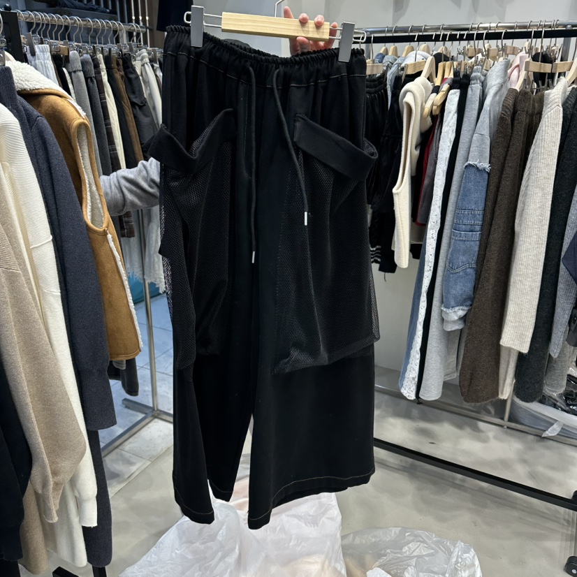 HOT PLACE東大門㊣直郵女裝新款真品職業25秋冬牛仔褲口袋網眼HOT PLACE/DREAM GIRIS牛仔褲圖色2