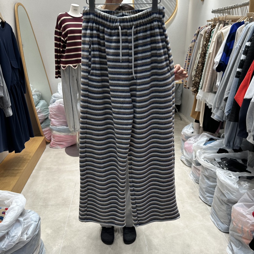 NEAR東大門㊣代購女士新品真品人氣休閑時尚推薦休閑褲單排扣NEAR休閑褲圖色2
