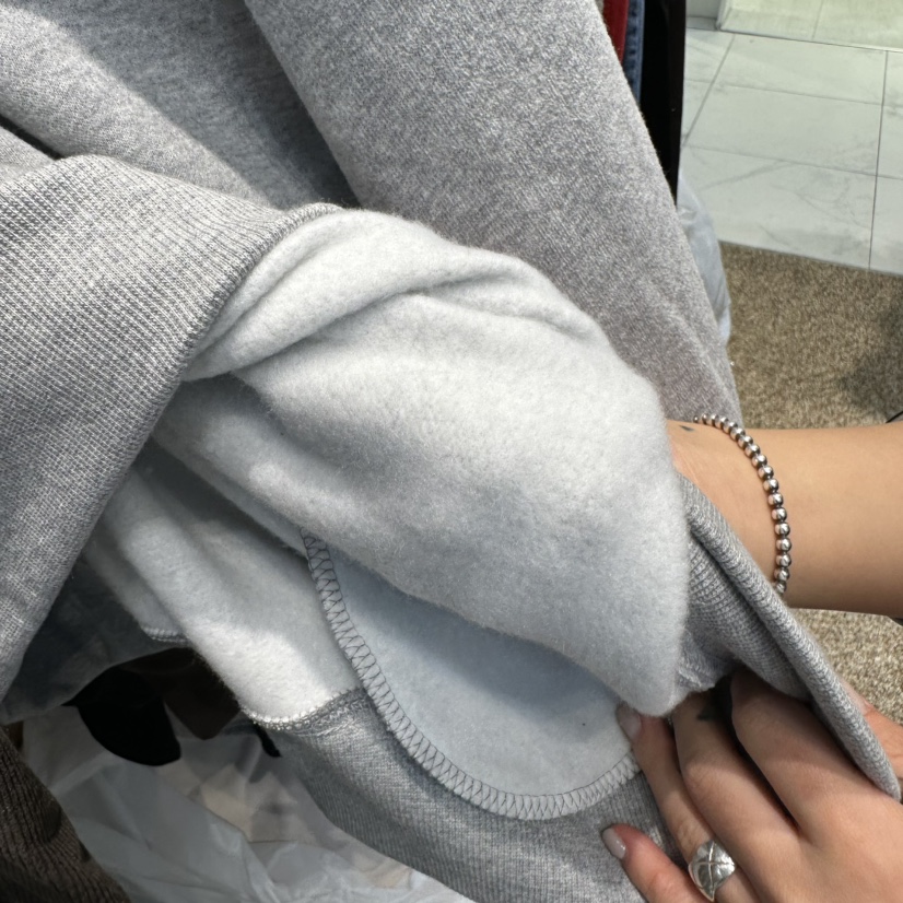 OTGEULY東大門㊣實拍女裝新品熱賣時尚職業休閑衛衣羊毛口袋OTGEULY/衣架牌衛衣