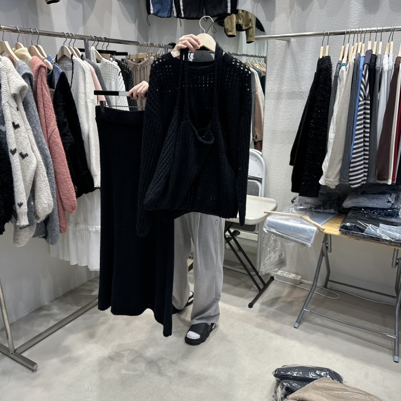 HOT PLACE東大門㊣代購女士新品時尚真品熱賣套裝含包套裝HOT PLACE/DREAM GIRIS套裝圖色3黑色