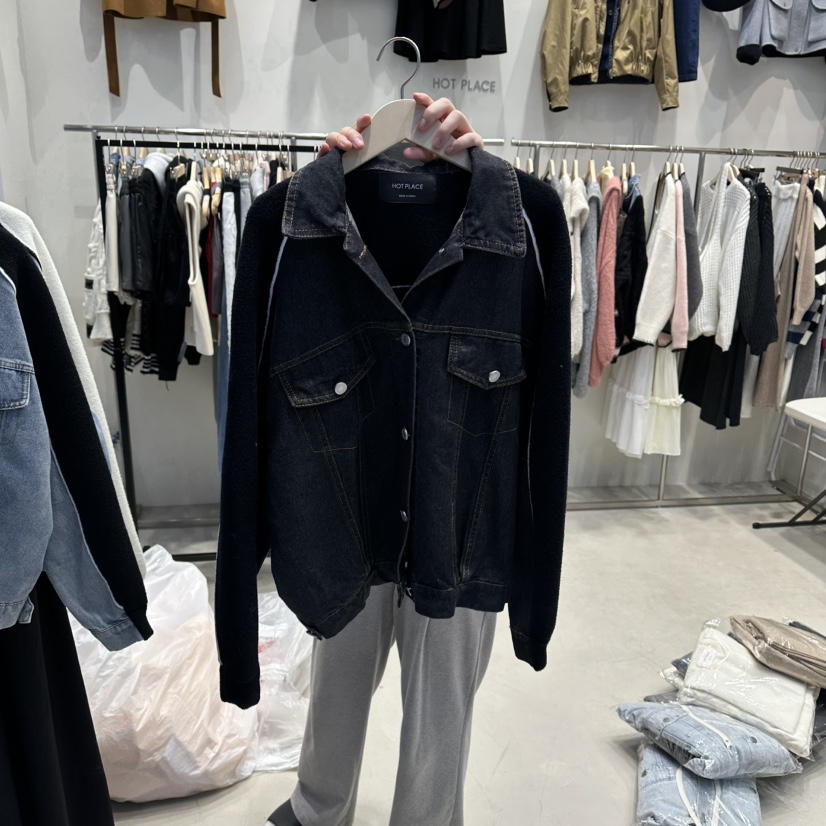 HOT PLACE東大門㊣代購女裝新品熱賣真品職業夾克流蘇貂皮HOT PLACE/DREAM GIRIS夾克圖色3