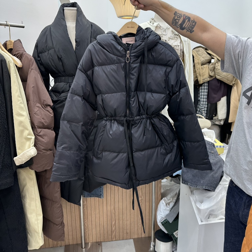 DELIGHT-Q東大門㊣直郵女士新品休閑熱賣時尚短款羽絨服鴨絨DELIGHT-Q短款羽絨服圖色3