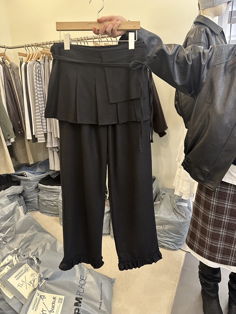 MONDAYMORING東大門㊣代購女士新款熱賣真品推薦休閑套裝羊毛MONDAYMORING套裝圖色2