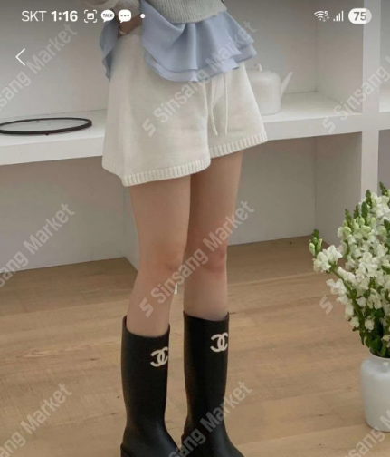 MIELLE-미엘르-OT韓國直郵㊣女士新品職業熱賣25秋冬短褲MIELLE-미엘르-OT短褲圖色2