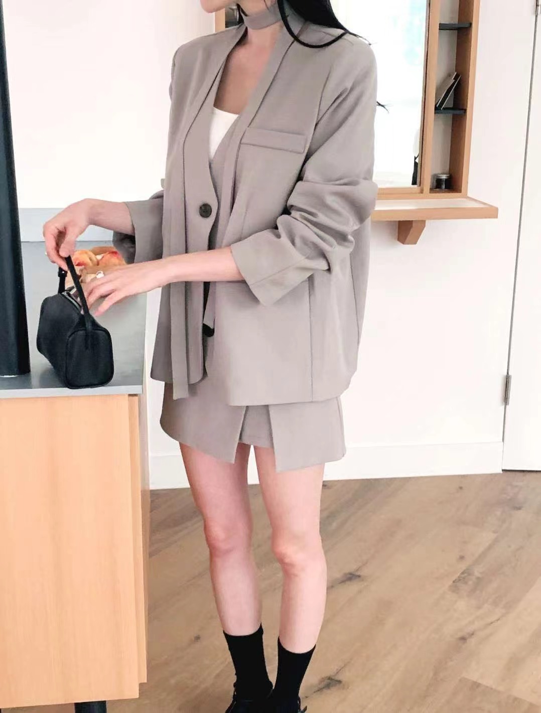 BUTTON 12韓國直郵㊣女士新款人氣休閑25秋冬時尚熱賣裙褲BUTTON 12裙褲