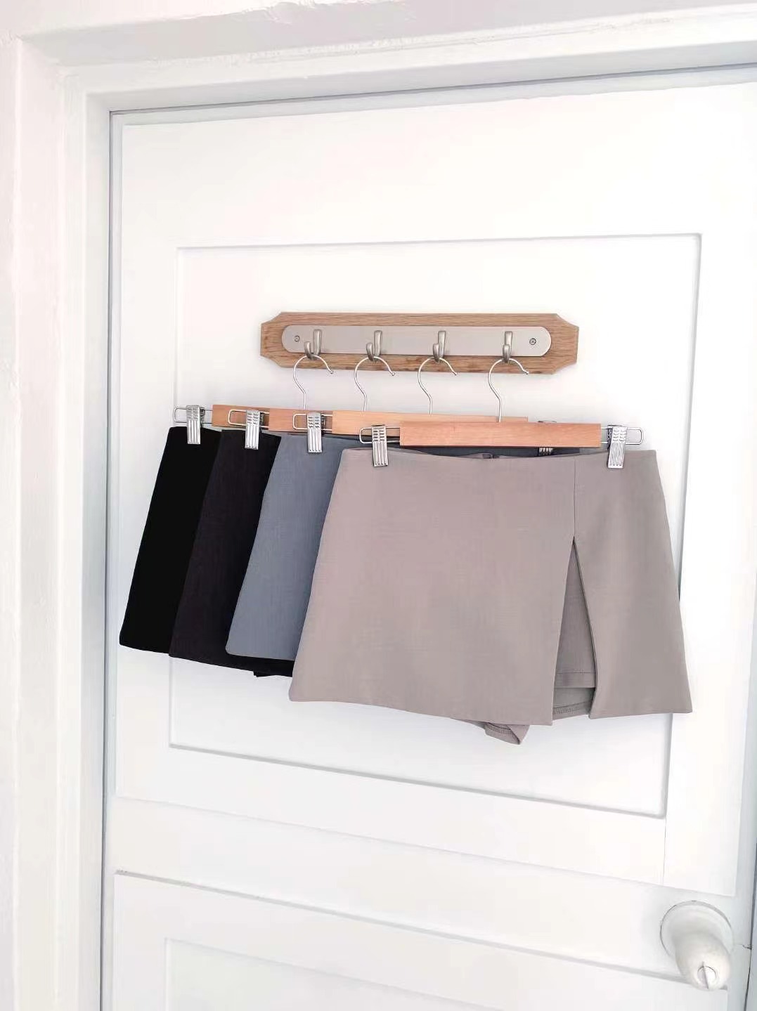 BUTTON 12韓國直郵㊣女士新款人氣休閑25秋冬時尚熱賣裙褲BUTTON 12裙褲圖色3左三色