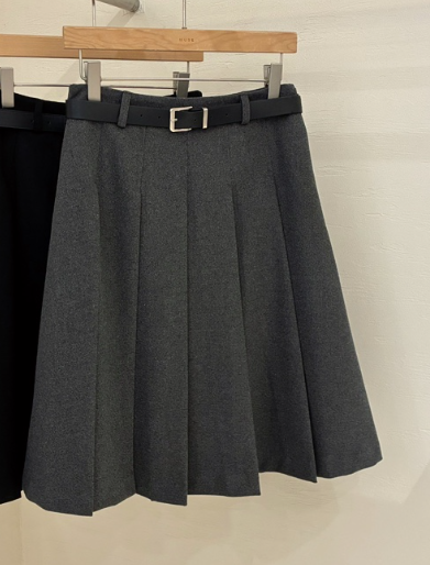 MUSE-P東大門㊣實拍女裝新款職業真品25秋冬推薦半身裙中短裙MUSE-P半身裙/中短裙圖色2