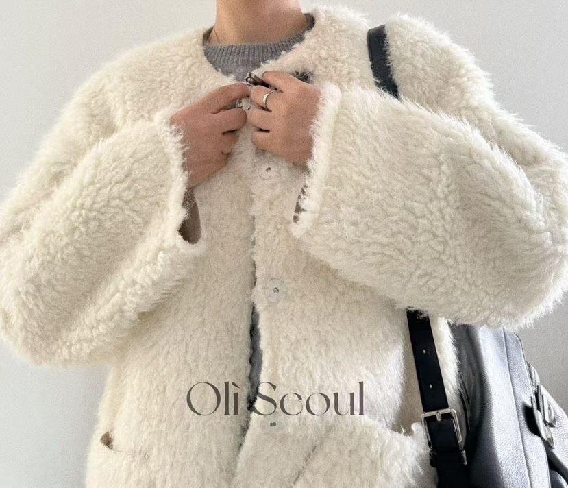 OLI SEOUL東大門㊣代購女士新品休閑熱賣真品推薦時尚夾克OLI SEOUL夾克