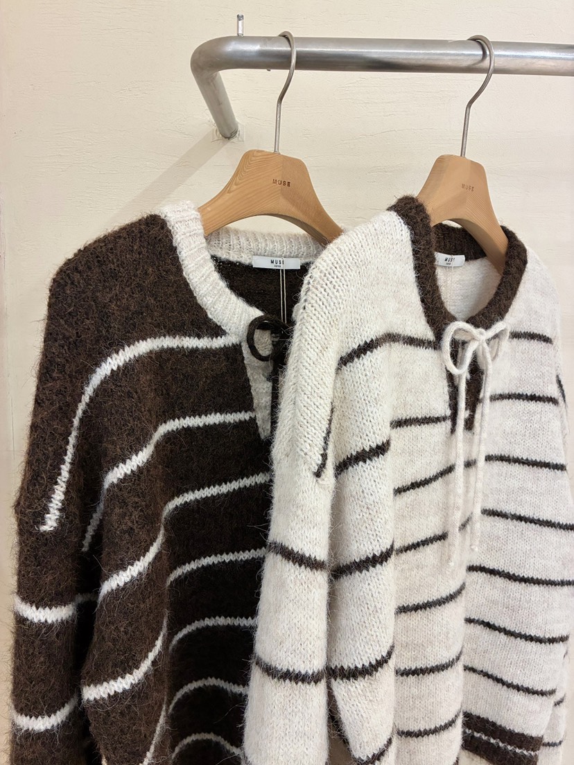 MUSE-P東大門㊣直郵女裝新款真品時尚推薦25秋冬熱賣針織衫MUSE-P針織衫