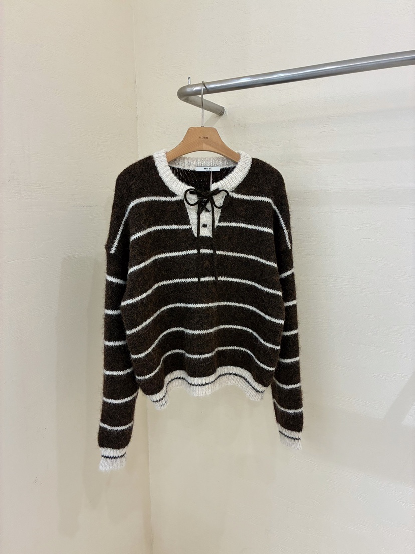 MUSE-P東大門㊣直郵女裝新款真品時尚推薦25秋冬熱賣針織衫MUSE-P針織衫圖色1