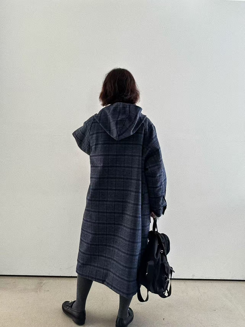 OLI SEOUL東大門㊣實拍女裝新款25秋冬熱賣真品中長款大衣OLI SEOUL中長款大衣