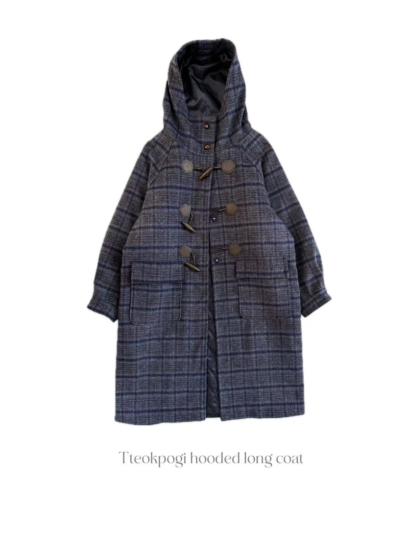 OLI SEOUL東大門㊣實拍女裝新款25秋冬熱賣真品中長款大衣OLI SEOUL中長款大衣圖色2