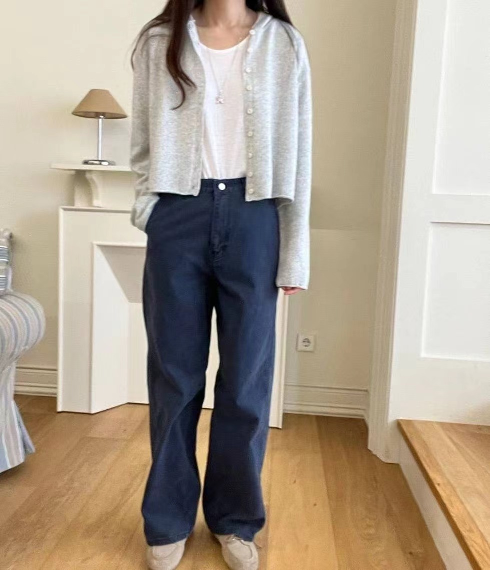 ARLOW韓國直郵㊣女士新品休閑真品時尚職業人氣25秋冬休閑褲ARLOW休閑褲圖色1