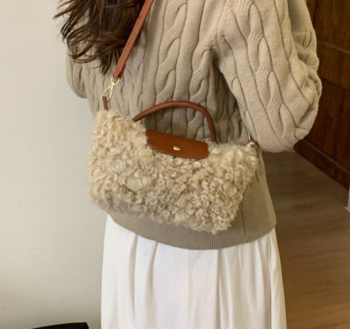 TROUVAILLE東大門㊣實拍女士新款推薦職業時尚熱賣單肩斜跨包TROUVAILLE單肩/斜跨包圖色4