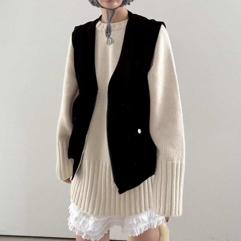 OLI SEOUL東大門㊣代購女士新款真品推薦職業人氣馬甲口袋OLI SEOUL馬甲