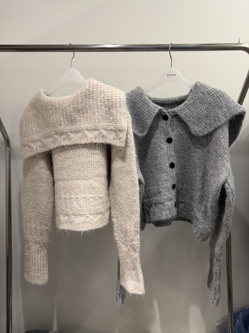 RIDGE-P東大門㊣直郵女裝新款休閑真品人氣職業25秋冬針織衫RIDGE-P針織衫