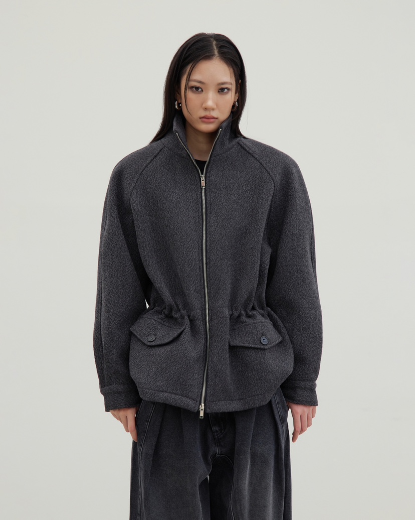 STAGE東大門㊣代購女裝新品熱賣時尚真品25秋冬職業休閑夾克STAGE夾克