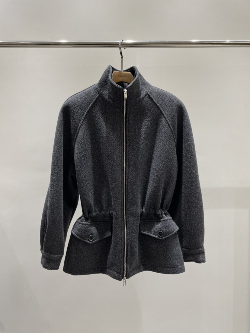 STAGE東大門㊣代購女裝新品熱賣時尚真品25秋冬職業休閑夾克STAGE夾克圖色2