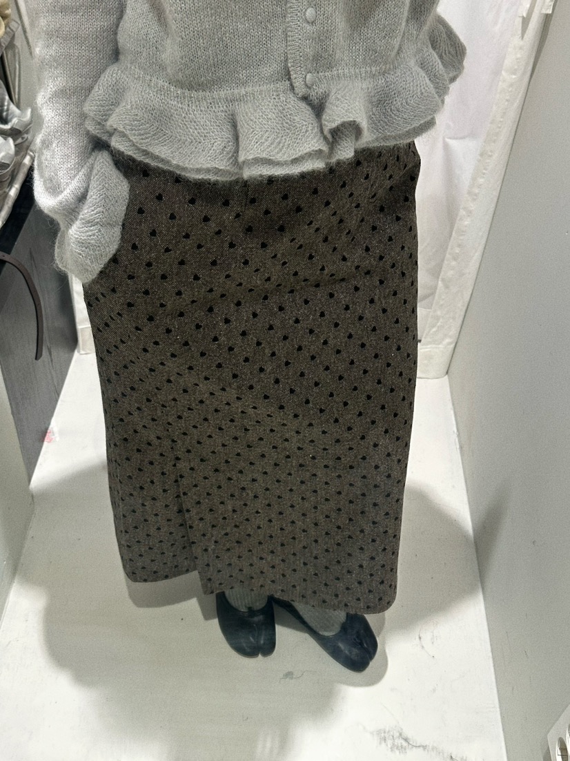 OLI SEOUL韓國代購㊣女士新品熱賣真品職業時尚人氣25秋冬長裙OLI SEOUL長裙