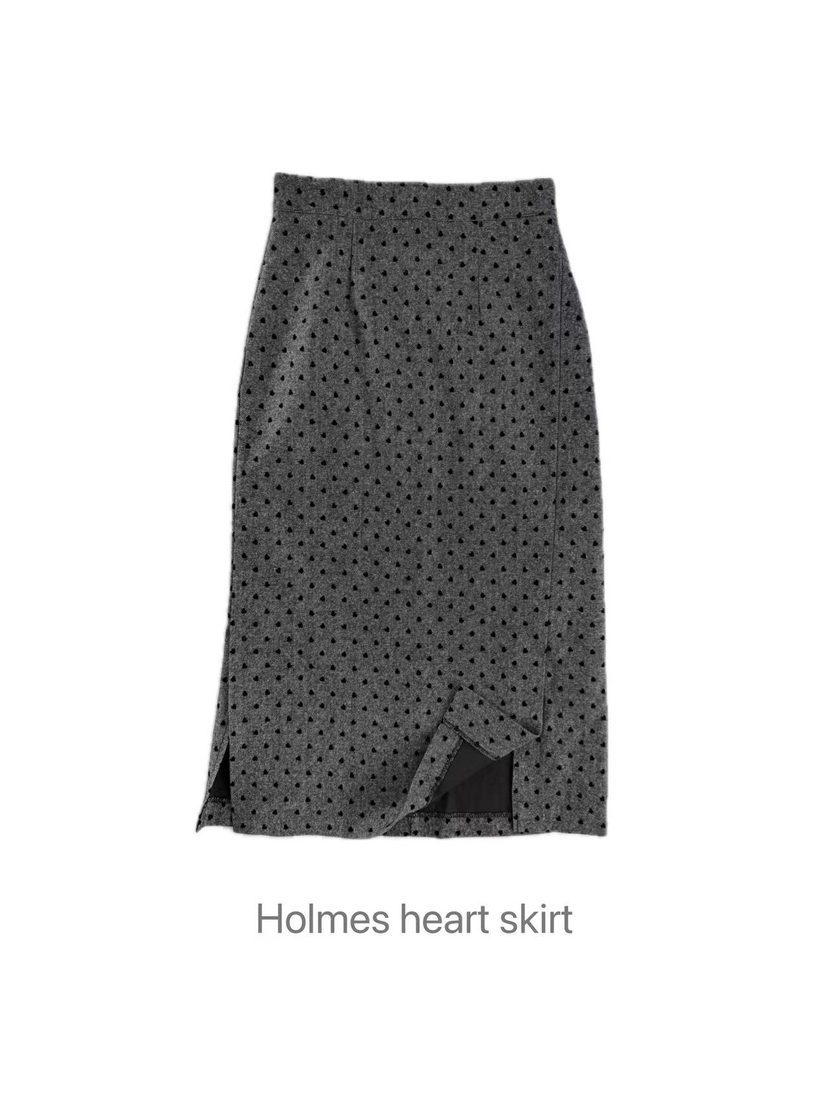 OLI SEOUL韓國代購㊣女士新品熱賣真品職業時尚人氣25秋冬長裙OLI SEOUL長裙圖色1