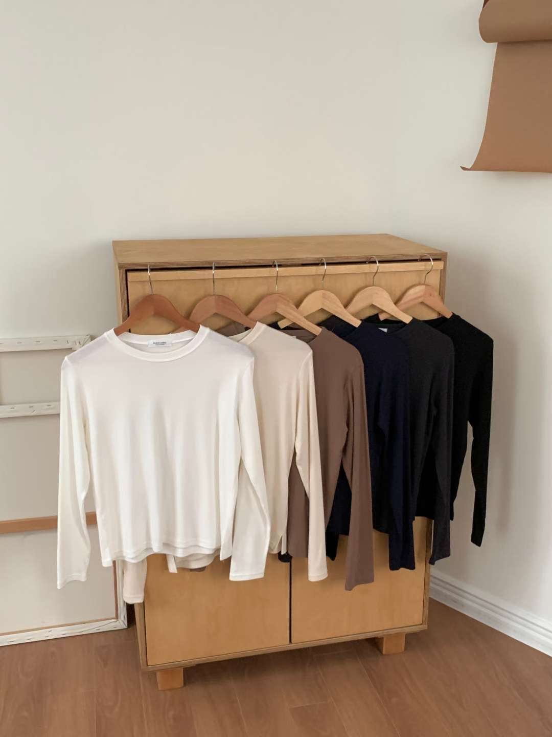 HACKER東大門㊣實拍女裝新品時尚25秋冬職業真品休閑長袖T恤HACKER長袖T恤圖色5左五色