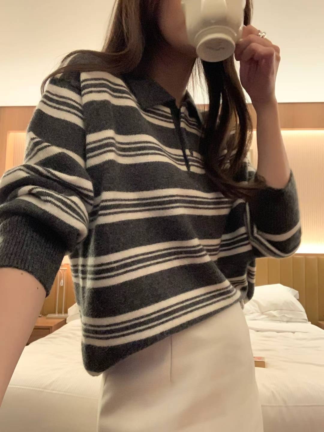 HACKER韓國直郵㊣女裝新品熱賣真品人氣推薦職業休閑針織衫HACKER針織衫