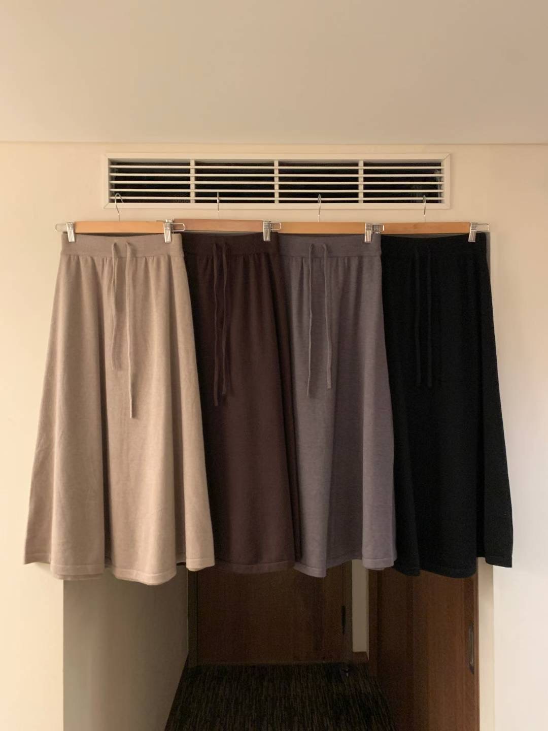 HACKER韓國代購㊣女裝新款時尚推薦真品25秋冬熱賣職業長裙HACKER長裙圖色4左四色