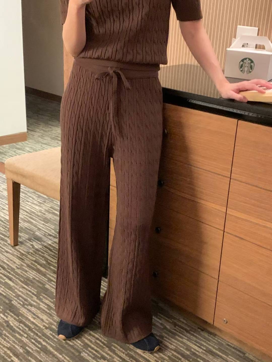 HACKER韓國代購㊣女裝新款人氣熱賣時尚休閑職業真品休閑褲HACKER休閑褲圖色3