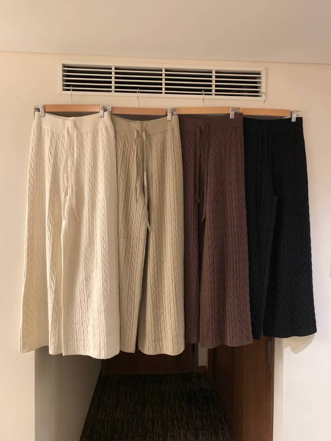 HACKER韓國代購㊣女裝新款人氣熱賣時尚休閑職業真品休閑褲HACKER休閑褲圖色4左四色