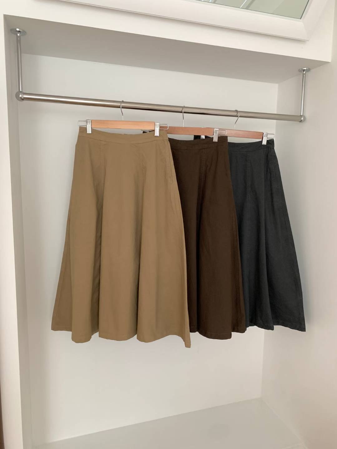 HACKER東大門㊣直郵女士新款真品休閑職業人氣25秋冬熱賣長裙HACKER長裙圖色3左三色