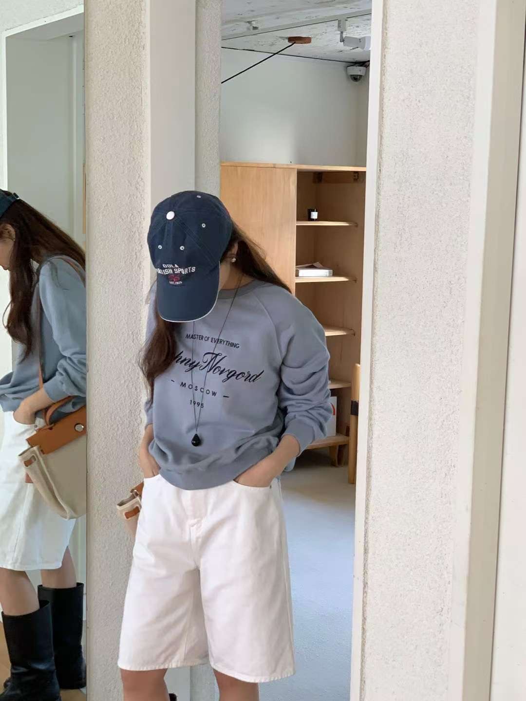 HACKER東大門㊣直郵女裝新款25秋冬人氣熱賣職業時尚休閑衛衣HACKER衛衣