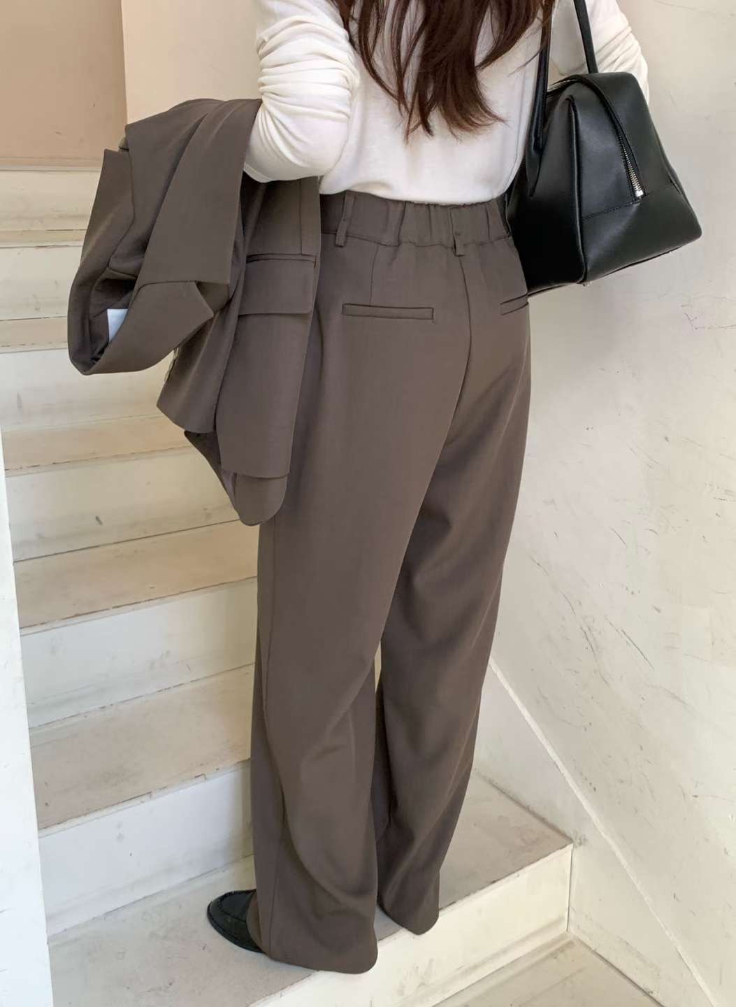 HACKER東大門㊣實拍女裝新款時尚熱賣25秋冬推薦休閑休閑褲HACKER休閑褲