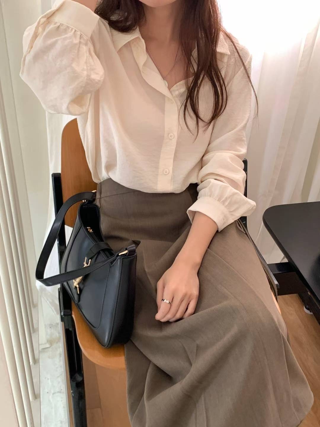 HACKER東大門㊣實拍女裝新款職業人氣熱賣休閑真品襯衫蕾絲衫HACKER襯衫/蕾絲衫