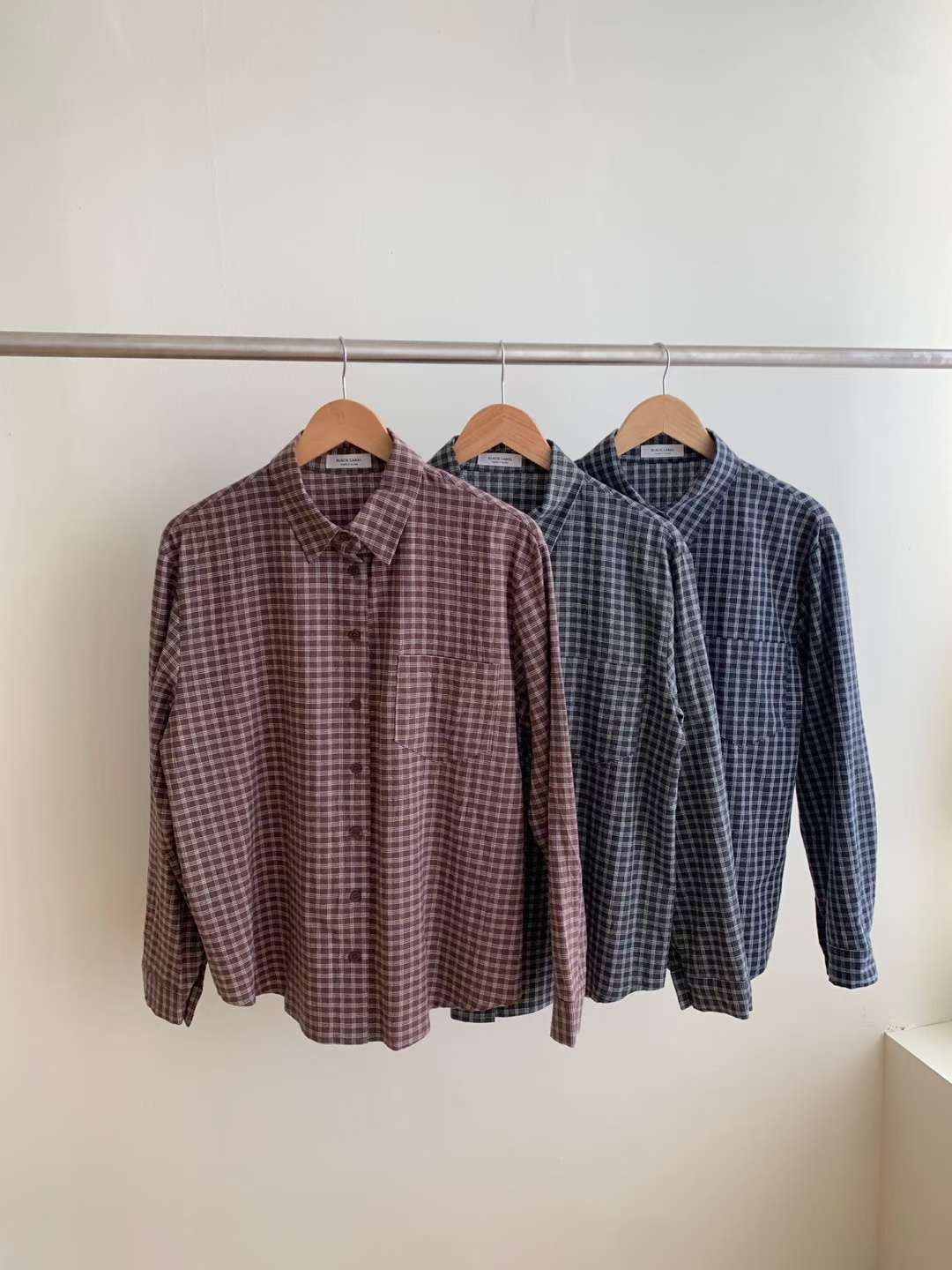 HACKER韓國代購㊣女裝新品真品推薦熱賣人氣25秋冬襯衫蕾絲衫HACKER襯衫/蕾絲衫圖色2左二色