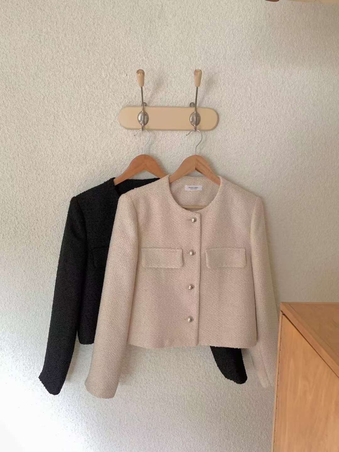 HACKER東大門㊣直郵女裝新款人氣休閑推薦職業真品熱賣夾克HACKER夾克圖色1左一色