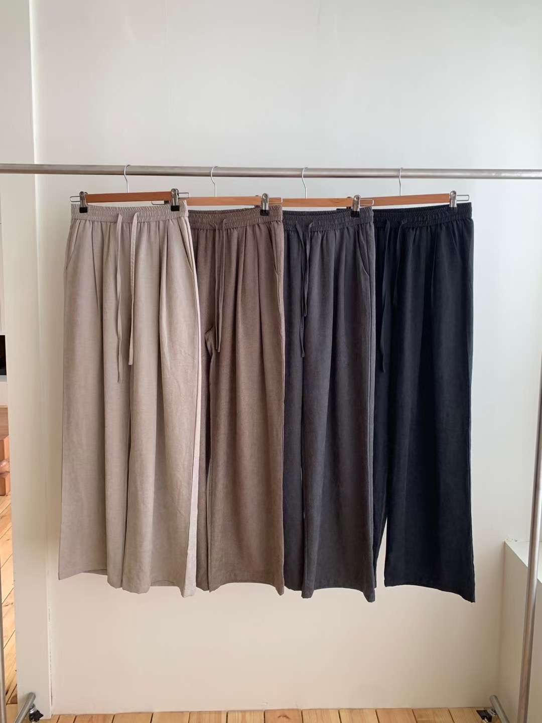 HACKER韓國代購㊣女士新品推薦真品25秋冬休閑職業時尚休閑褲HACKER休閑褲圖色2左二色