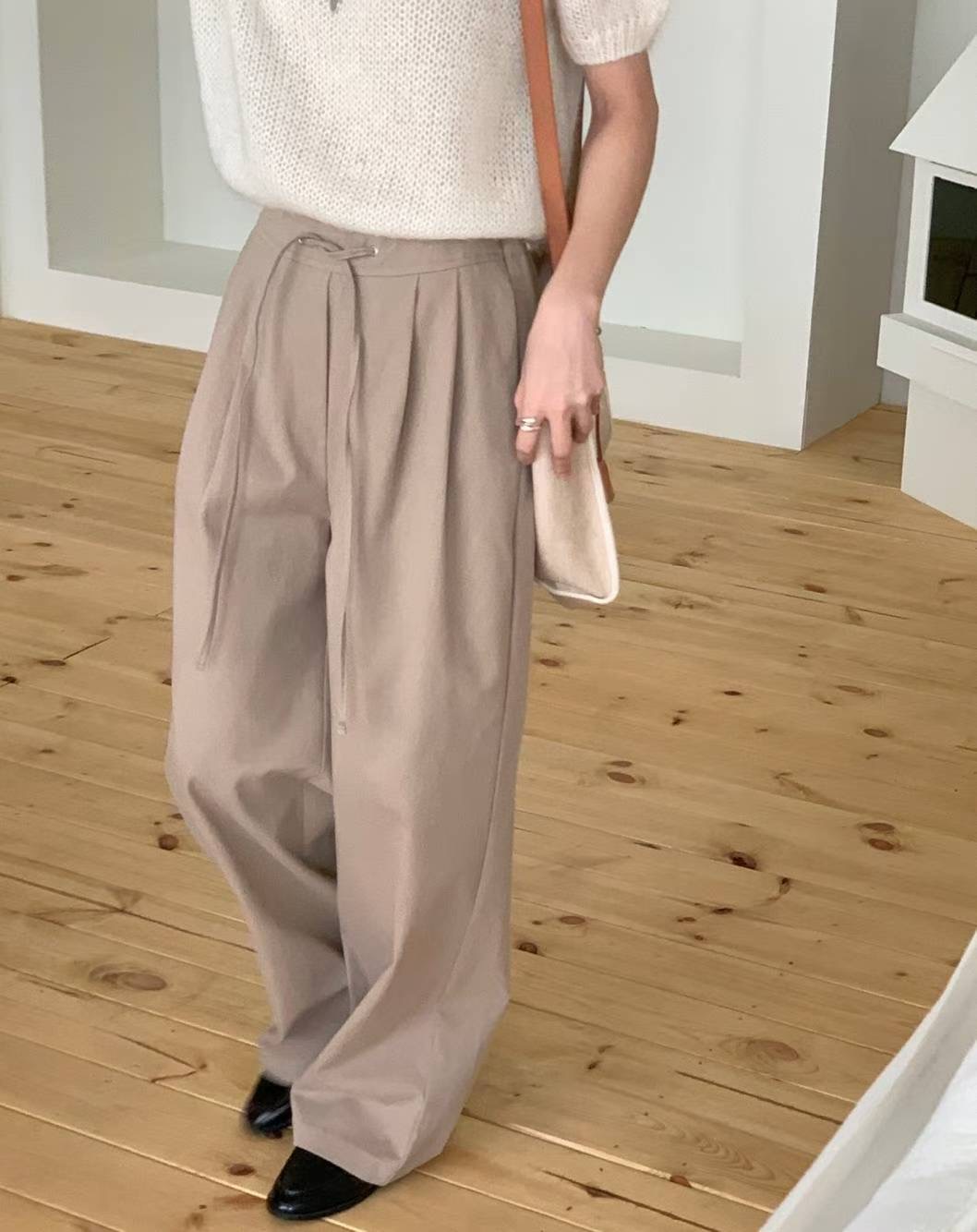 HACKER東大門㊣直郵女裝新款真品人氣時尚休閑推薦25秋冬休閑褲HACKER休閑褲