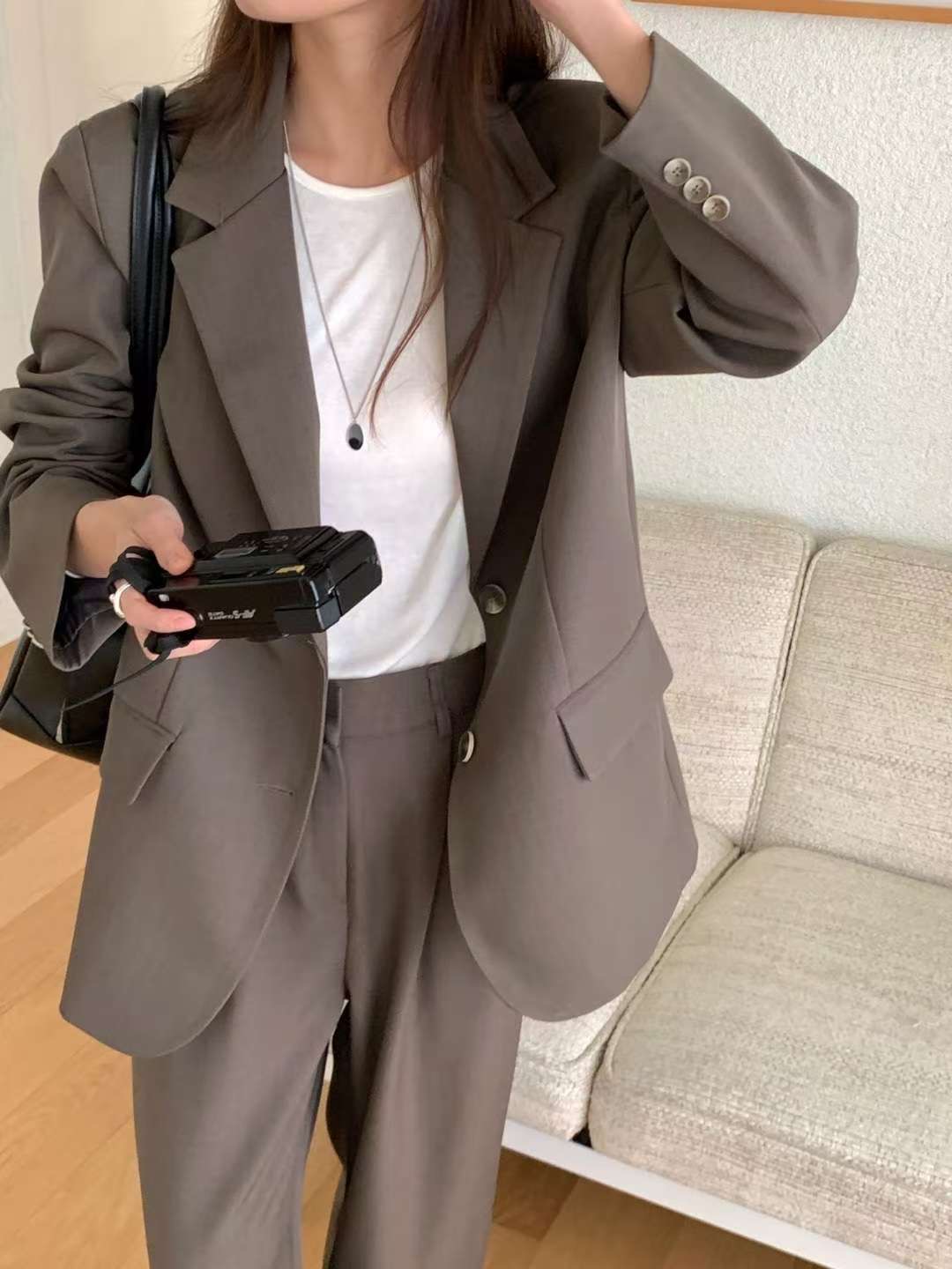 HACKER東大門㊣代購女士新款職業人氣25秋冬真品休閑熱賣夾克HACKER夾克