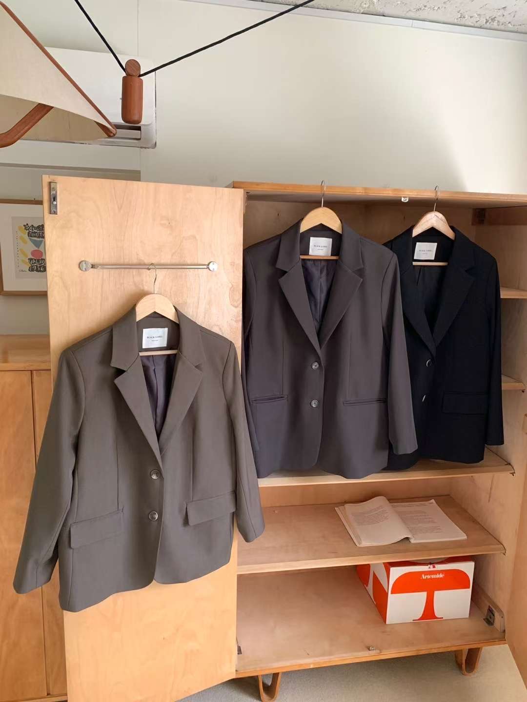 HACKER東大門㊣代購女士新款職業人氣25秋冬真品休閑熱賣夾克HACKER夾克圖色2左二色