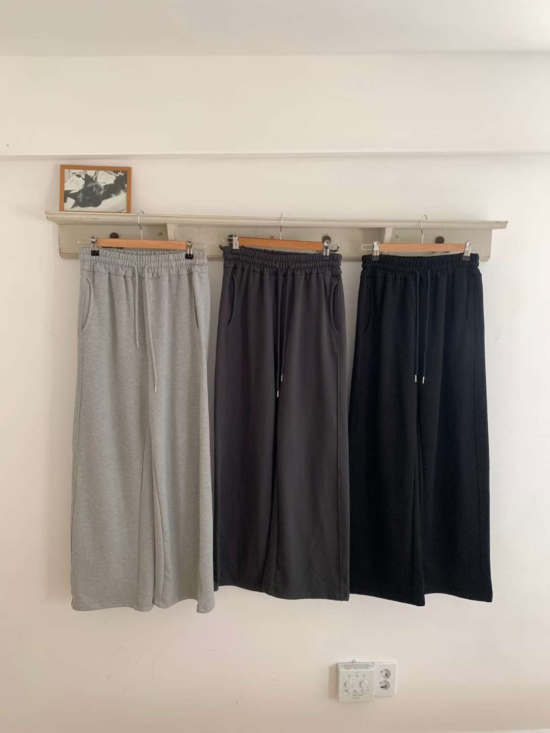 HACKER韓國代購㊣女裝新品休閑真品25秋冬推薦職業熱賣休閑褲HACKER休閑褲圖色2左二色