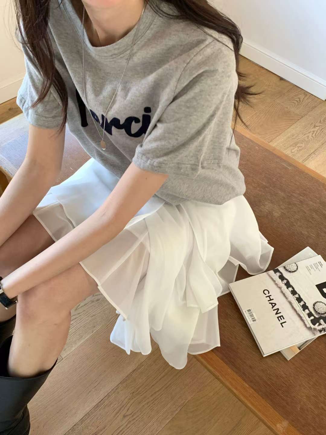 HACKER韓國直郵㊣女士新款熱賣推薦25秋冬休閑人氣職業真品T恤HACKERT恤