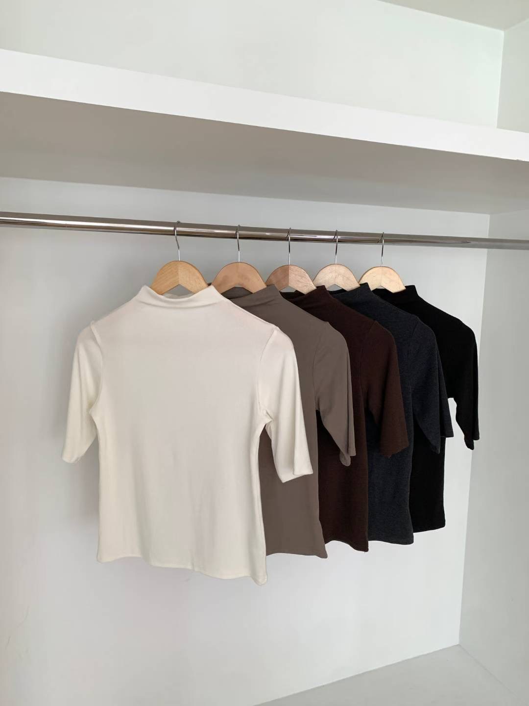 HACKER韓國代購㊣女裝新品熱賣休閑真品推薦25秋冬時尚職業T恤HACKERT恤圖色5左五色