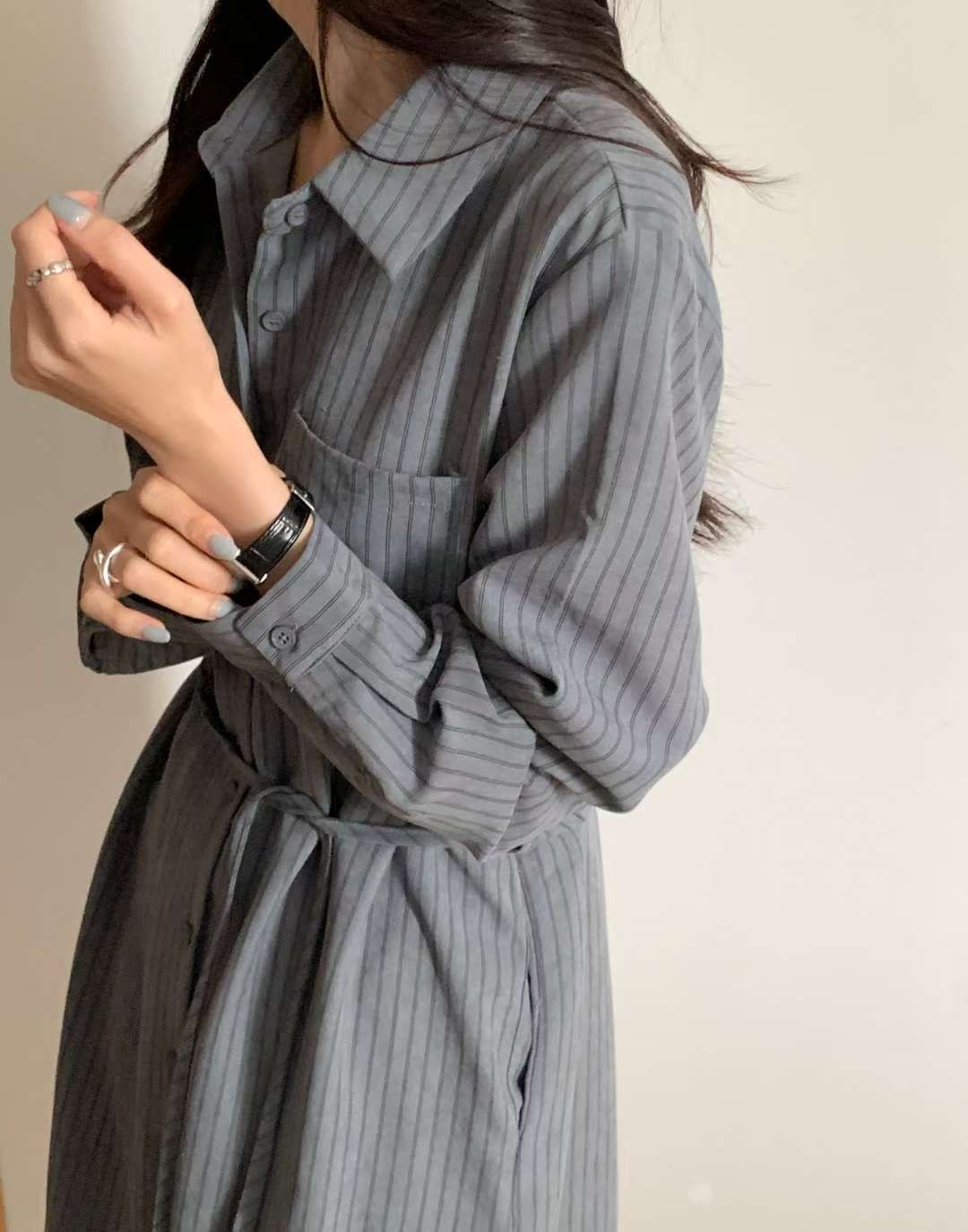 HACKER東大門㊣直郵女裝新品休閑熱賣職業25秋冬人氣連衣裙HACKER連衣裙