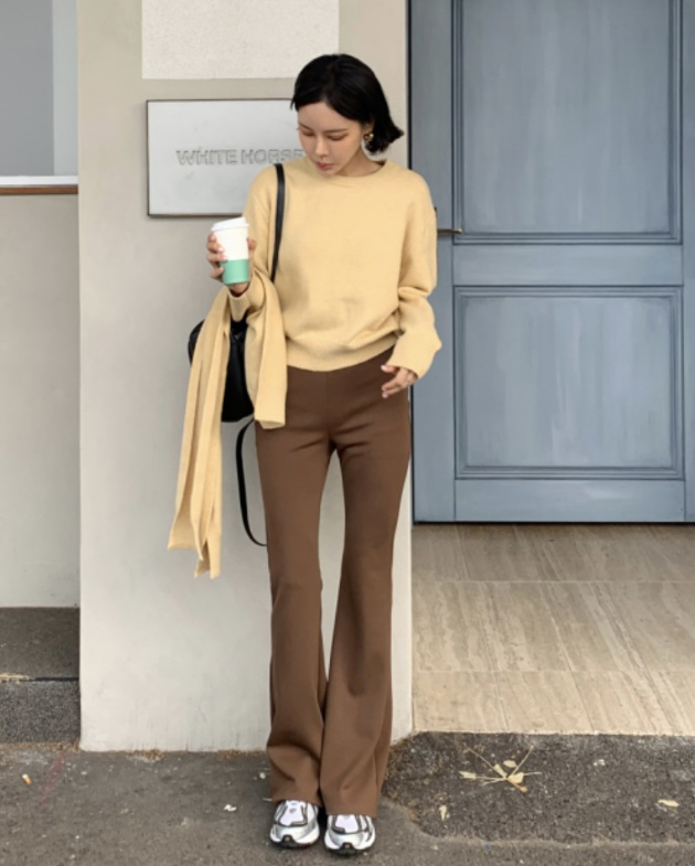 I BLLE東大門㊣實拍女裝新品真品推薦人氣熱賣職業休閑休閑褲I BLLE休閑褲