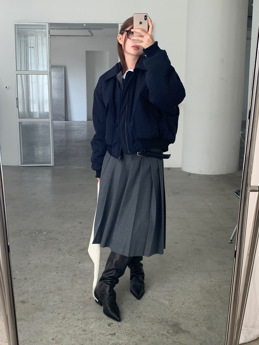 UNBOUND東大門㊣代購女士新品25秋冬時尚人氣職業真品休閑夾克UNBOUND夾克