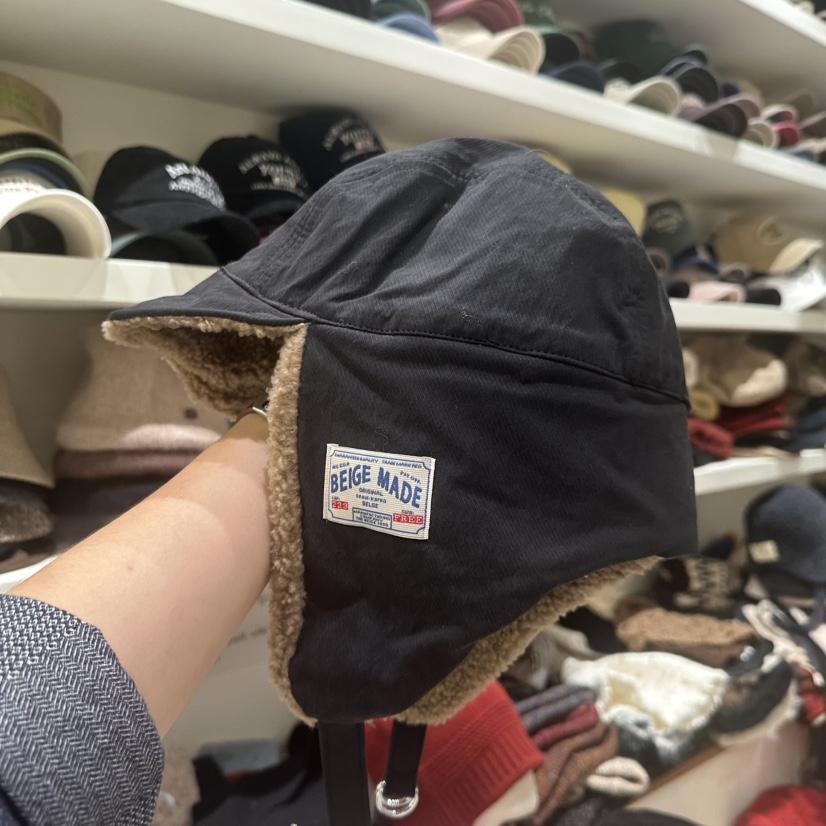 BEIGE.SEOUL韓國代購㊣女士新款人氣職業休閑25秋冬真品帽子BEIGE.SEOUL帽子圖色3