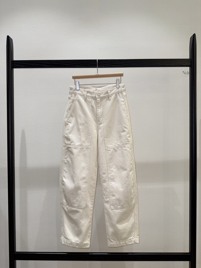 NDE韓國代購㊣女士新款25秋冬熱賣真品人氣休閑推薦休閑褲棉質BOHEME_NDE休閑褲圖色2