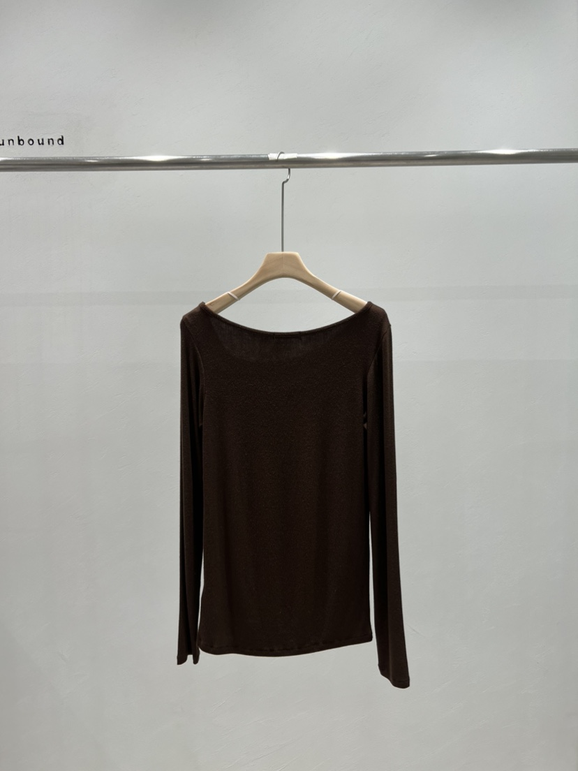 UNBOUND韓國直郵㊣女裝新款真品25秋冬人氣時尚熱賣長袖T恤UNBOUND長袖T恤