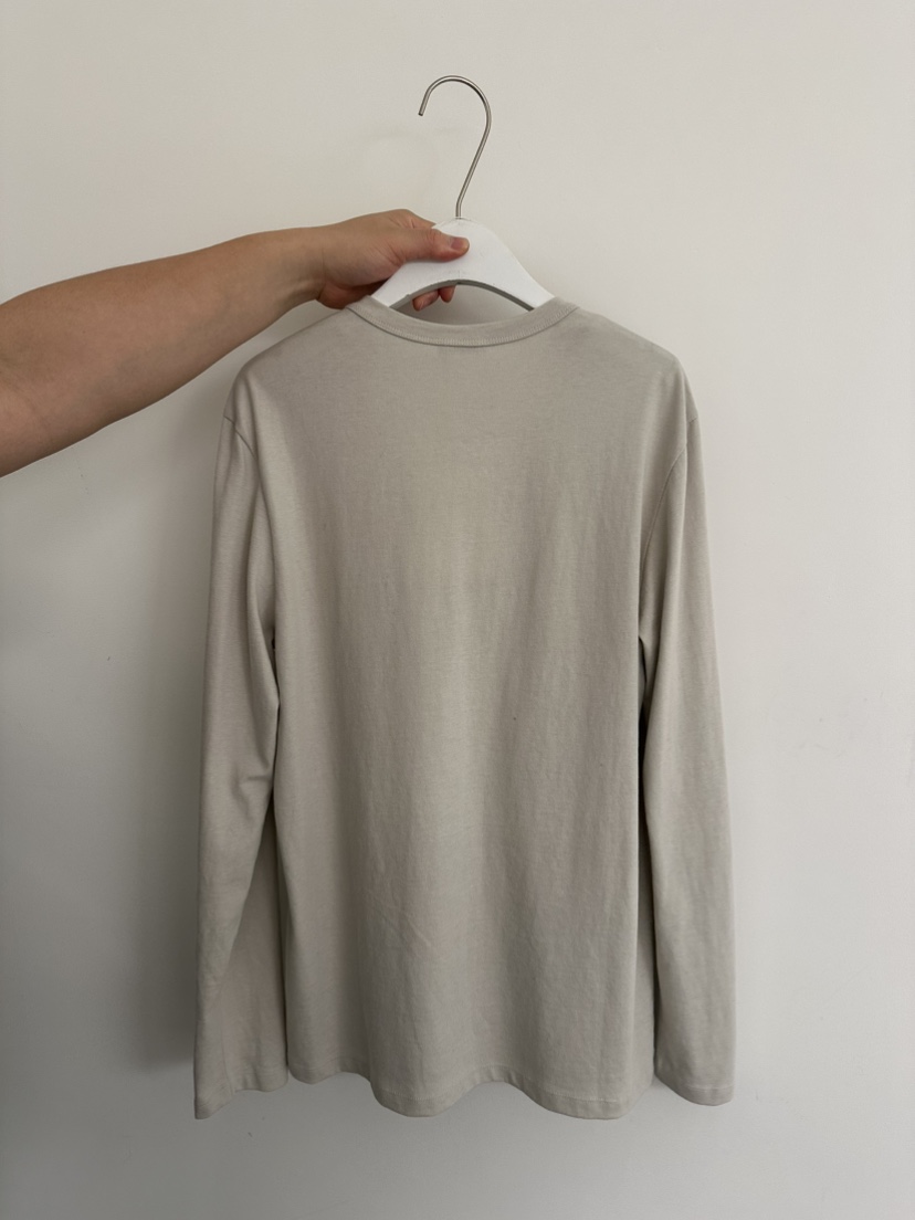 JEONG GAM STUDIOS韓國代購㊣女裝新款人氣推薦長袖T恤紐扣JEONG GAM長袖T恤